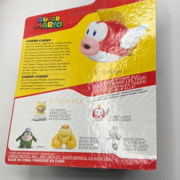 Super Mario World Jakks Pacific Cheep Cheep NEW! - Picture 4 of 4